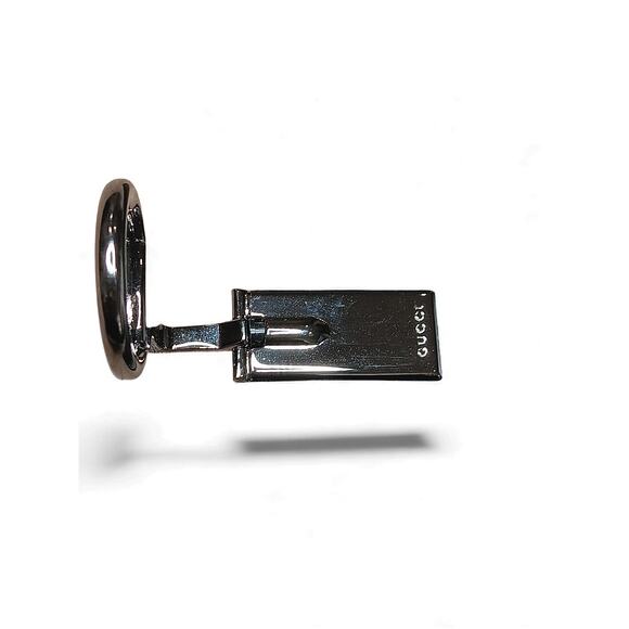 Authentic Gucci GG Canvas Long Wallet Silver Horsebit Leather Black Zip Interior - Picture 14 of 16